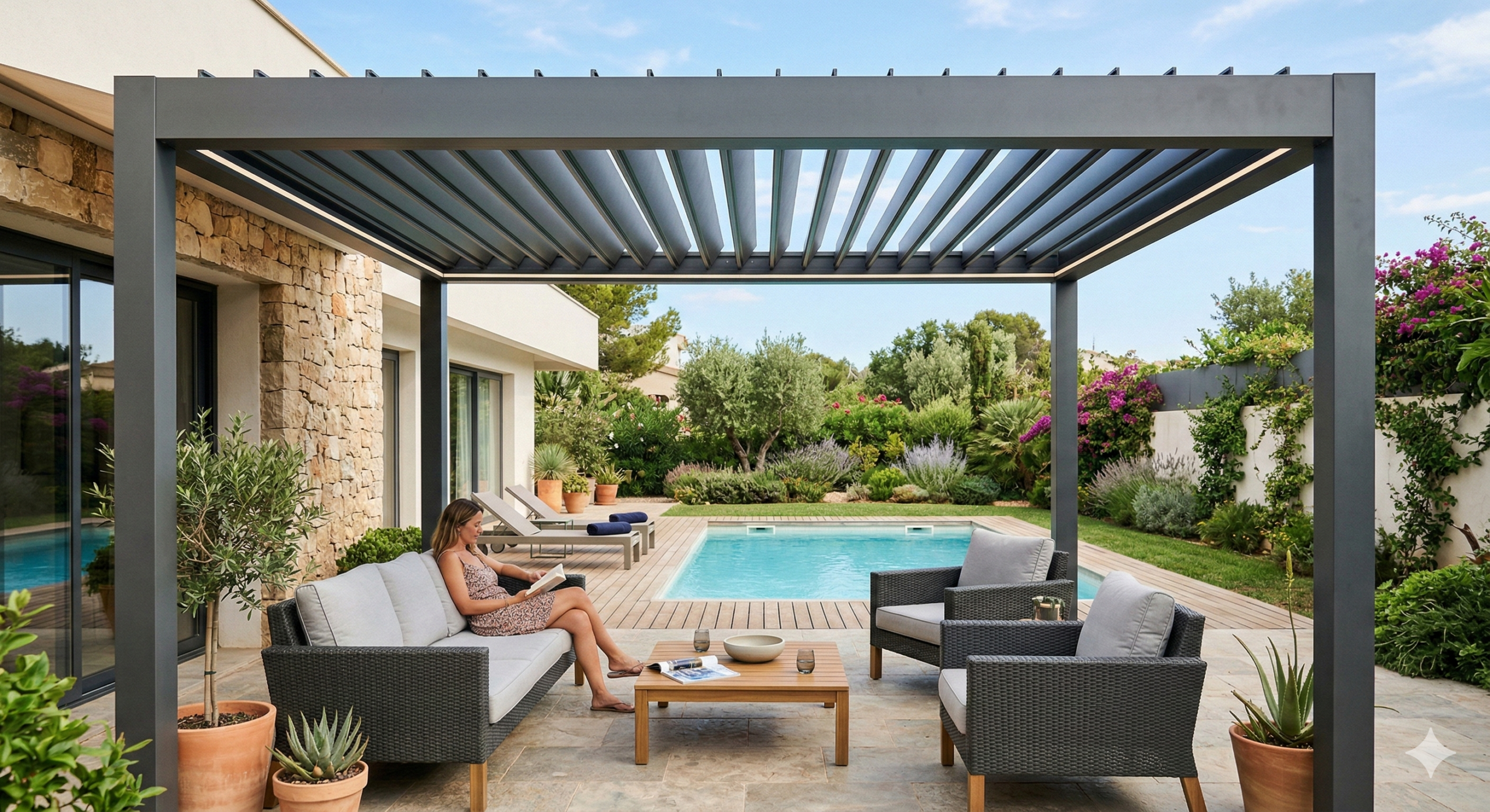 Pérgola bioclimática